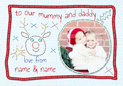 Unique Christmas Cards For Parents